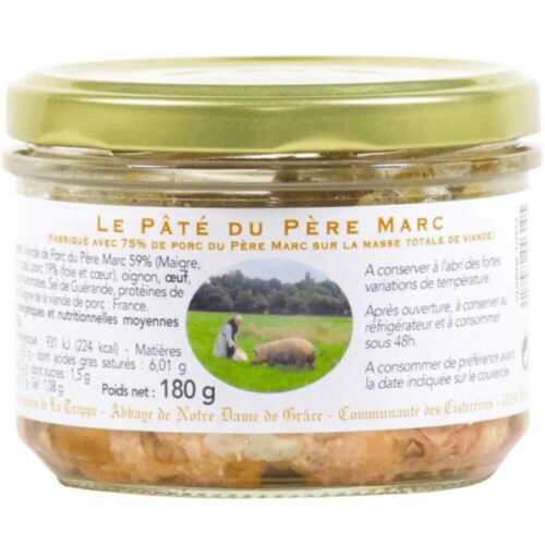 Pâté du Père Marc - Abbaye Notre-Dame-de-Grâce de Bricquebec