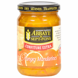 Confiture orange-mandarine - Abbaye Notre-Dame de Sept-Fons - Divine Box