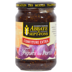 Confiture de Figues au Porto - Abbaye Notre-Dame de Sept-Fons - Divine Box