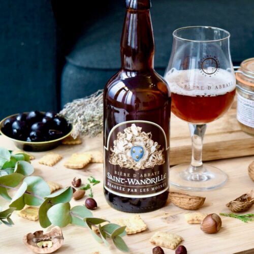 Bière ambrée - abbaye Saint Wandrille - Divine Box.001