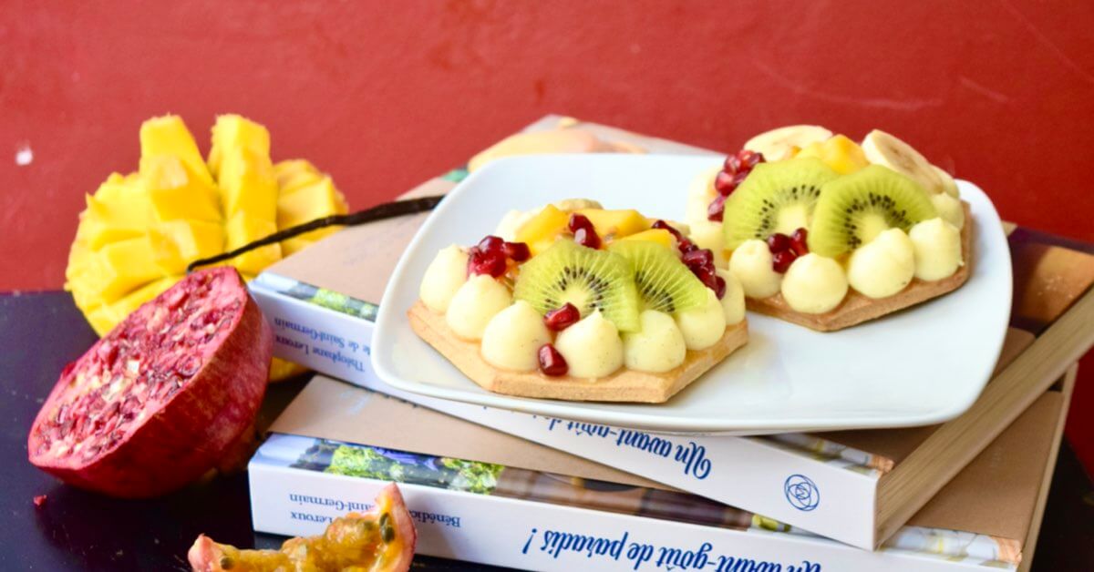 Recette de tartelette aux fruits exotiques - Divine Box