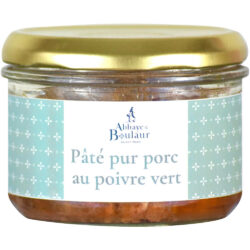 pâté pur porc au poivre vert - abbaye de Boulaur - Divine Box