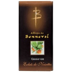 Chocolat noir aux éclats de noisettes - Abbaye Notre Dame de de Bonneval - Divine Box
