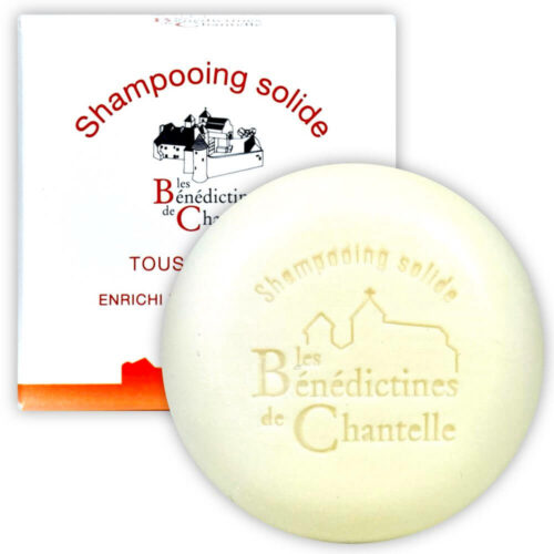 Shampooing solide (senteur fleur de coton) - Abbaye Saint-Vincent de Chantelle - Divine Box